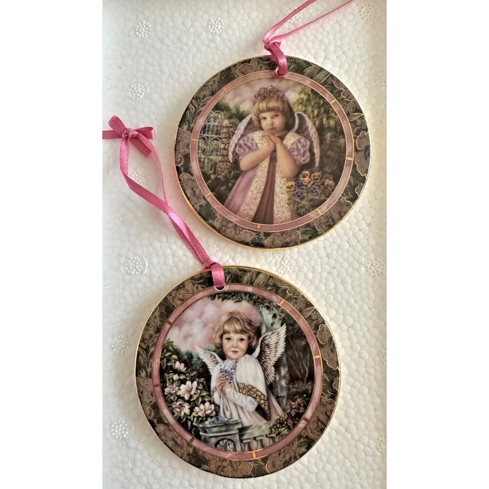 Garden of Innocence Angels Bradford Editions Porcelain Compassion & Kindness